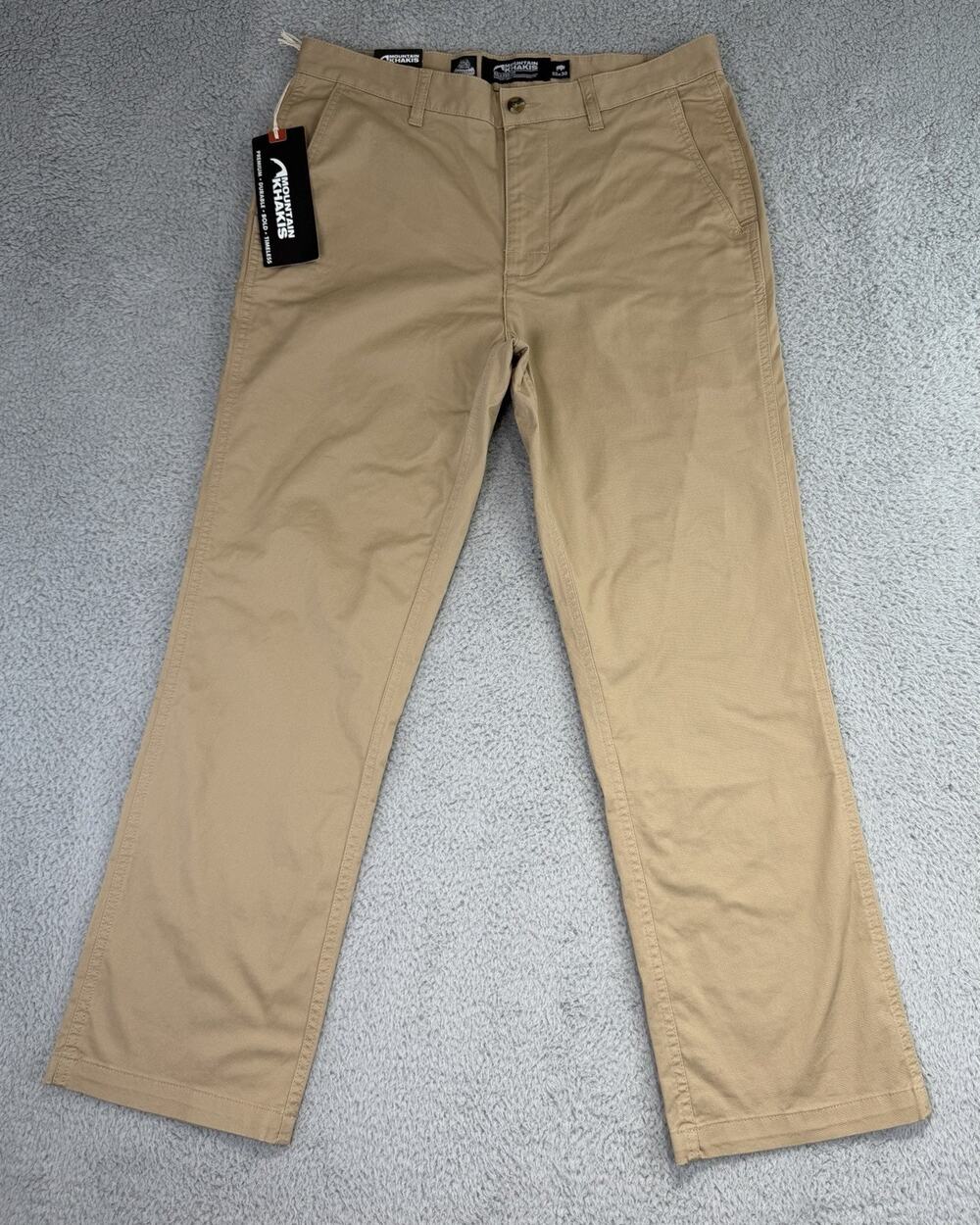 Mountain Khakis Men's Homestead Relaxed Fit Retro Khaki Pant Size 33x30